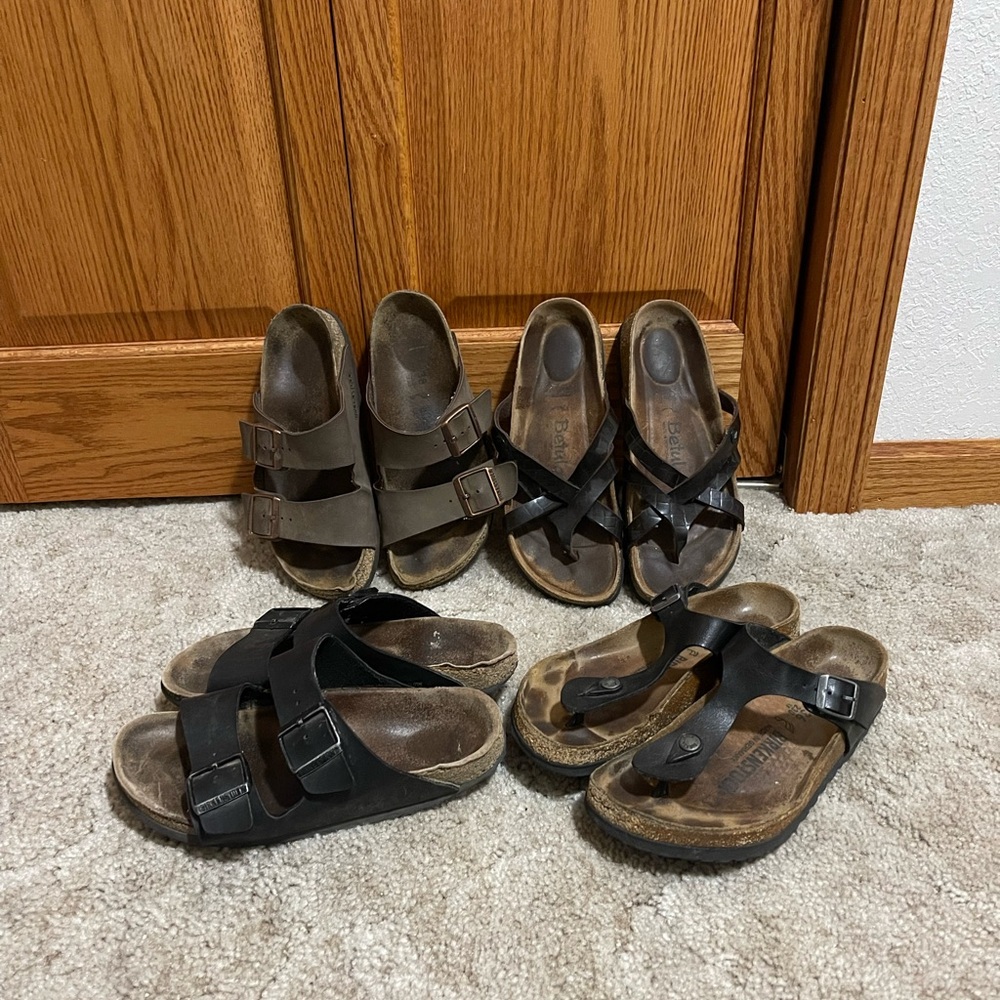 Birkenstock Black Comfortable Sandals